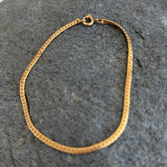 Vintage 12K Gold Link Bracelet - Picture 11 of 11